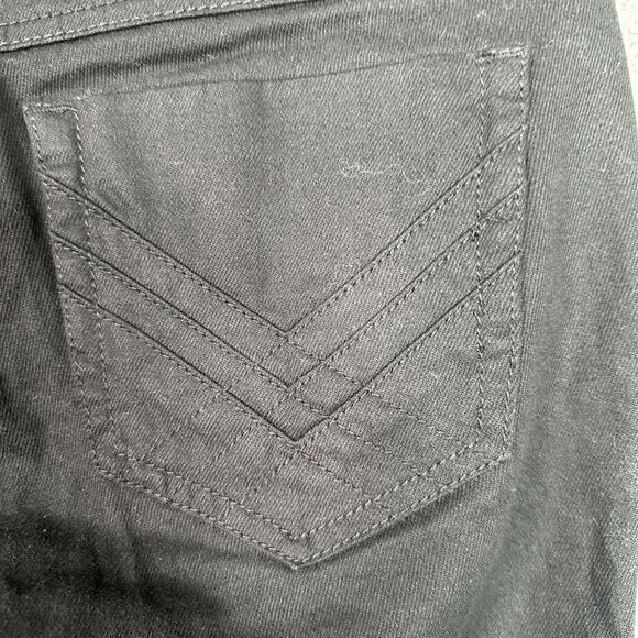 Cabi Jeans Women’s 6 Black Super Flare Pants NWT Licorice Wide Leg Cotton Blend - Picture 11 of 13